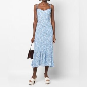 Reformation Enya dress in Clip Sz 4